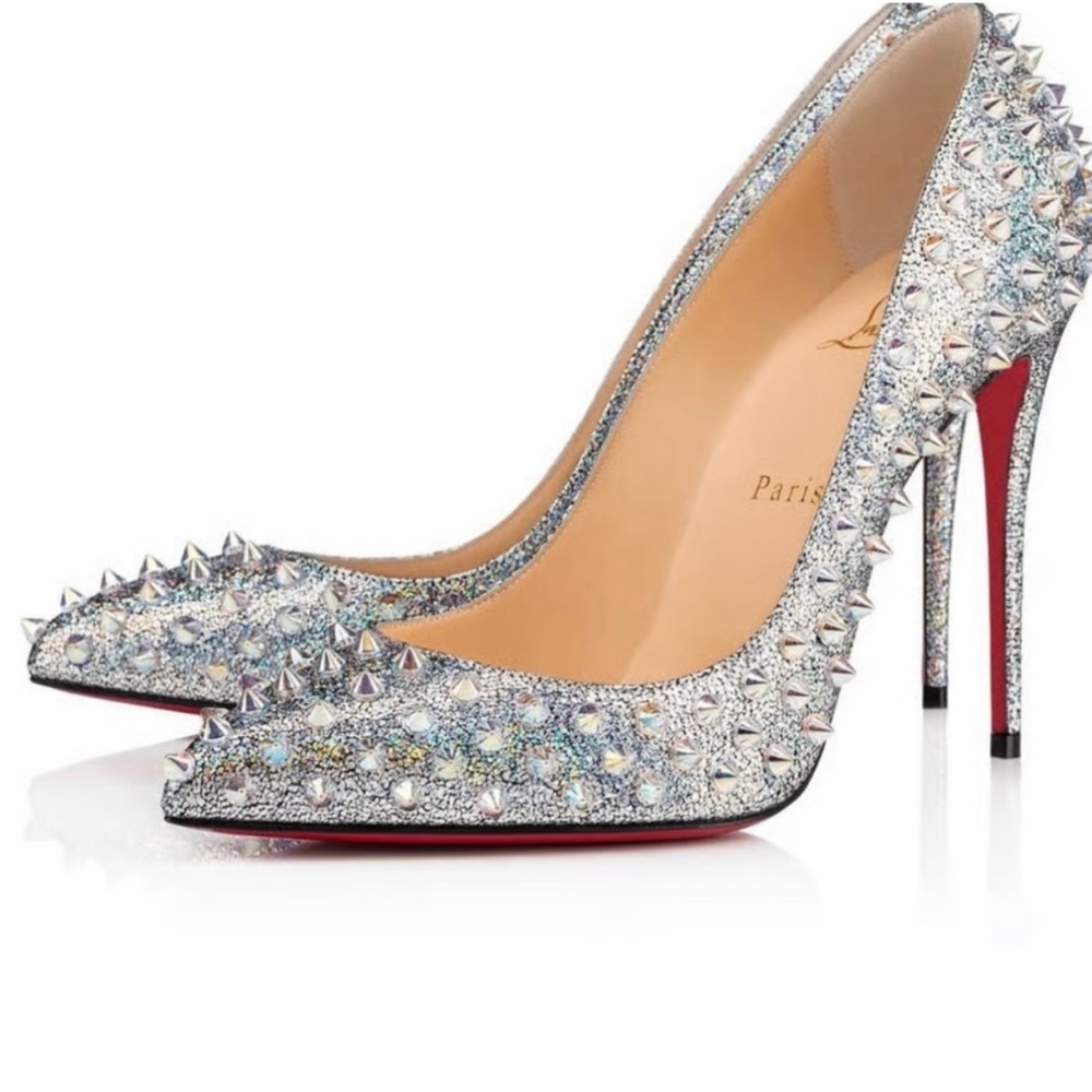 CHRISTIAN LOUBOUTIN FOLLIES SPIKES